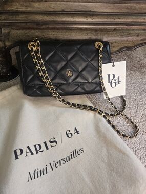 PARIS/64 Mini Versailles Purse in Black